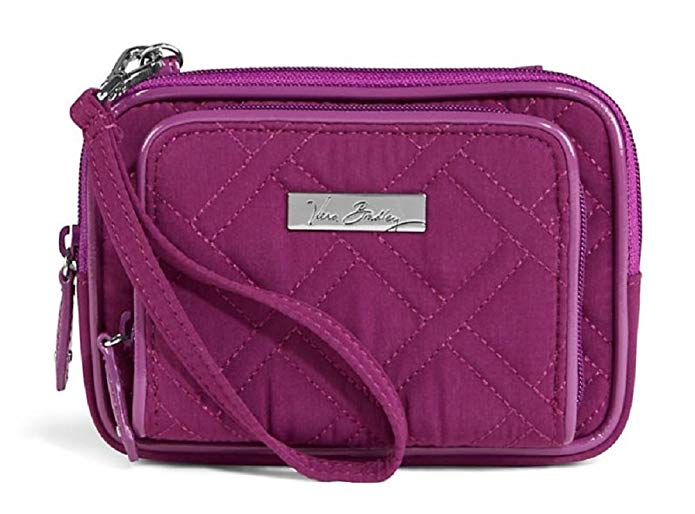 Vera Bradley On the Square Wristlet 2.0 in Plum/Purple