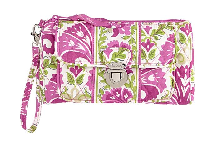 Vera Bradley Pushlock Wristlet