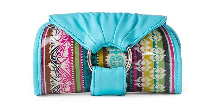 Purse Organizer Sweet With Interior Pouches And Coordinating Wristlet