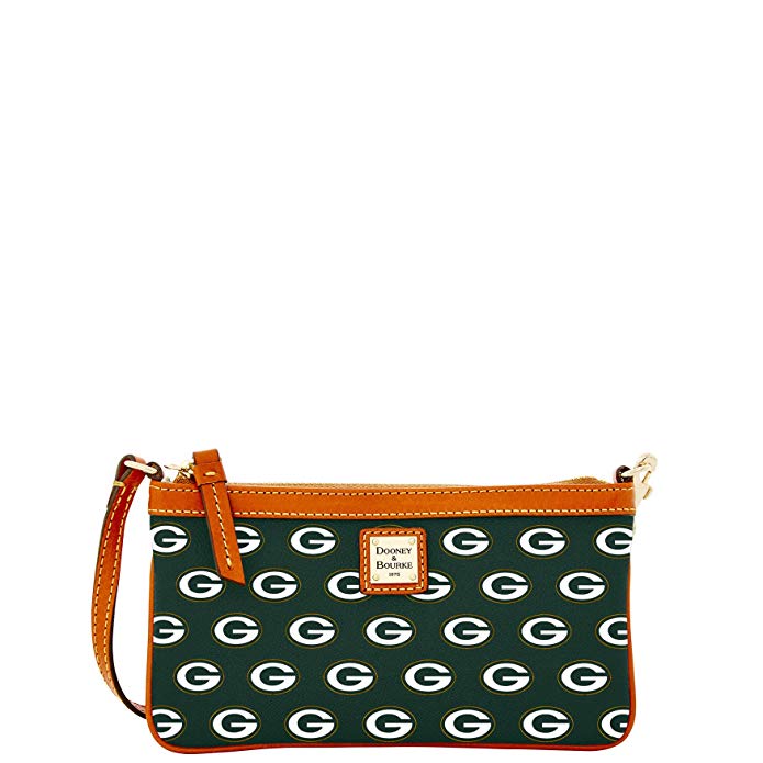 Dooney & Bourke NFL Green Bay Packers Large Slim Wristlet