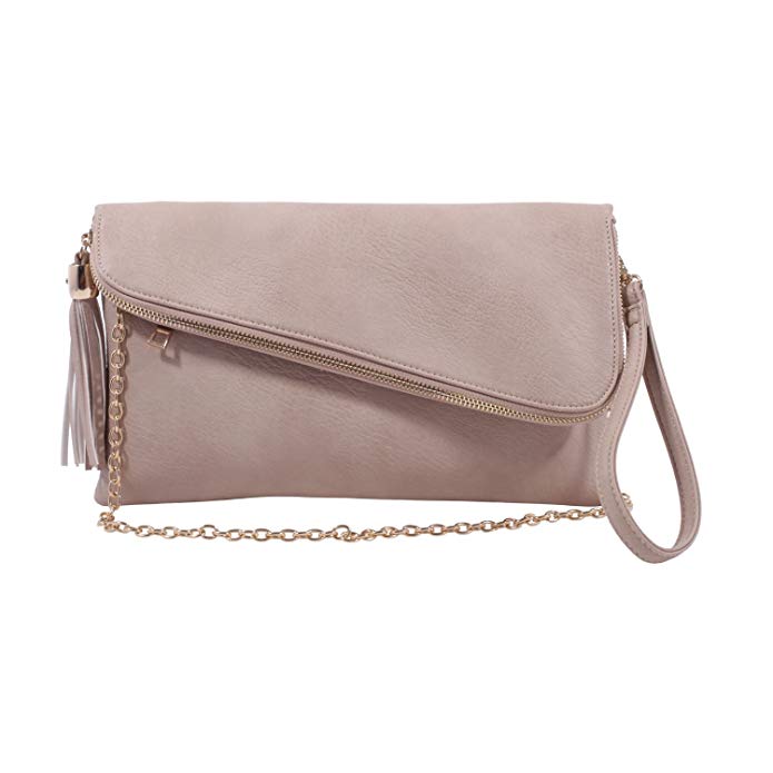 MKF Collection Lexy Designer Crossbody Wristlet by Mia K. Farrow