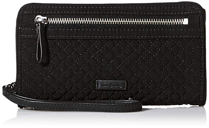 Vera Bradley Iconic Rfid Front Zip Wristlet, Microfiber