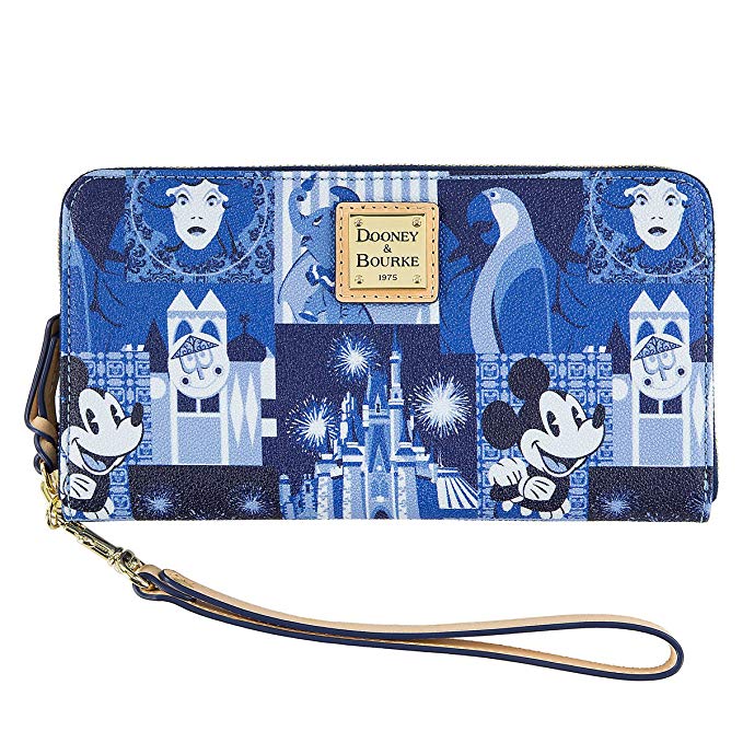 Disney Dooney & Bourke Wallet Wristlet Magic Kingdom 45th Anniversary Bag Purse