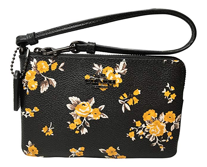 Coach Prairie Print Small Wristlet Black F59389