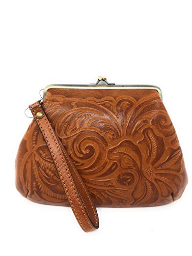 Italian Leather Tooled Savena Tuscan