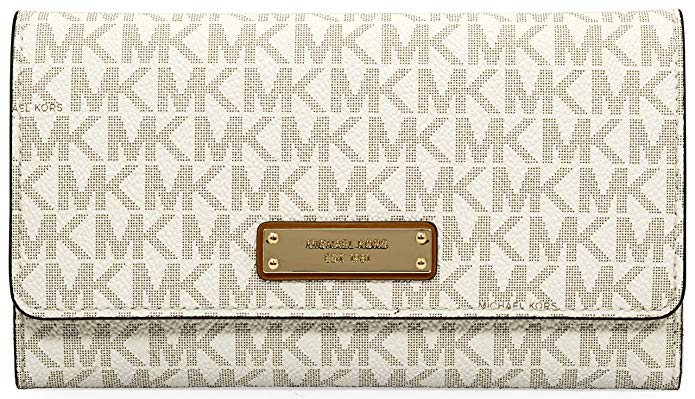 MICHAEL Michael Kors Signature Tri-Fold Wallet