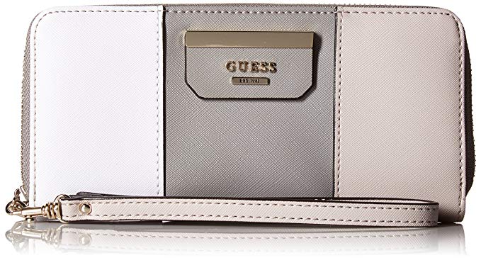 GUESS Ryann Colorblock Large Zip Around