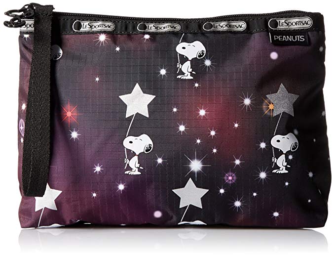 LeSportsac X Peanuts Essential Wristlet Cosmetic Bag