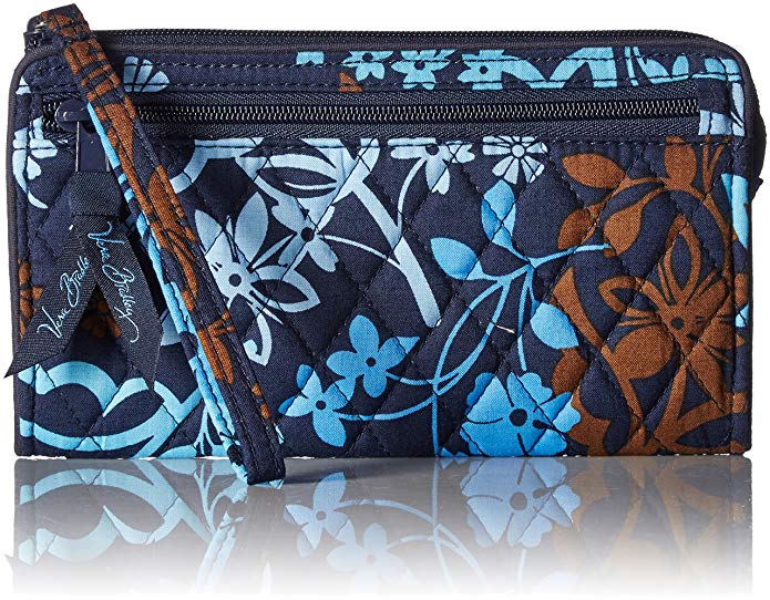 Vera Bradley Womens Front Zip Wristlet