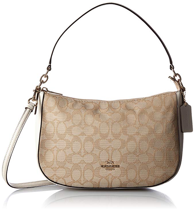 COACH Womens Chelsea Crossbody LI/Light Khaki/Chalk Cross Body