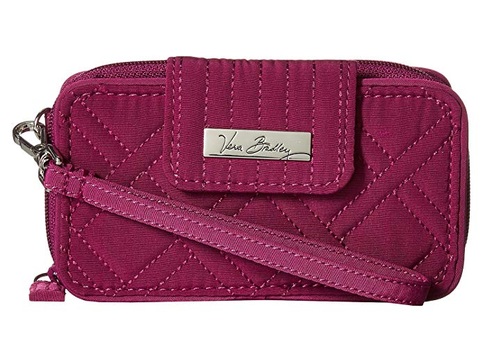 Vera Bradley Women's Smartphone Wristlet for iPhone 6 Plum Clutch