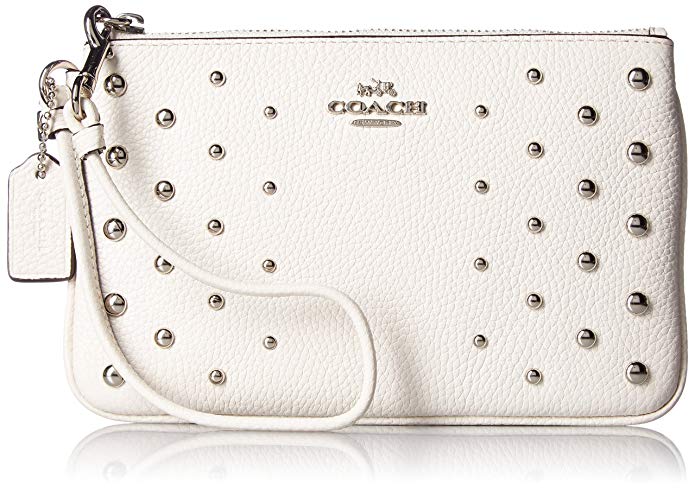 COACH Womens Ombre Rivets Small Wristlet